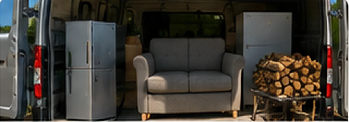 Livraison de bois de chauffage, mobilier et électroménager